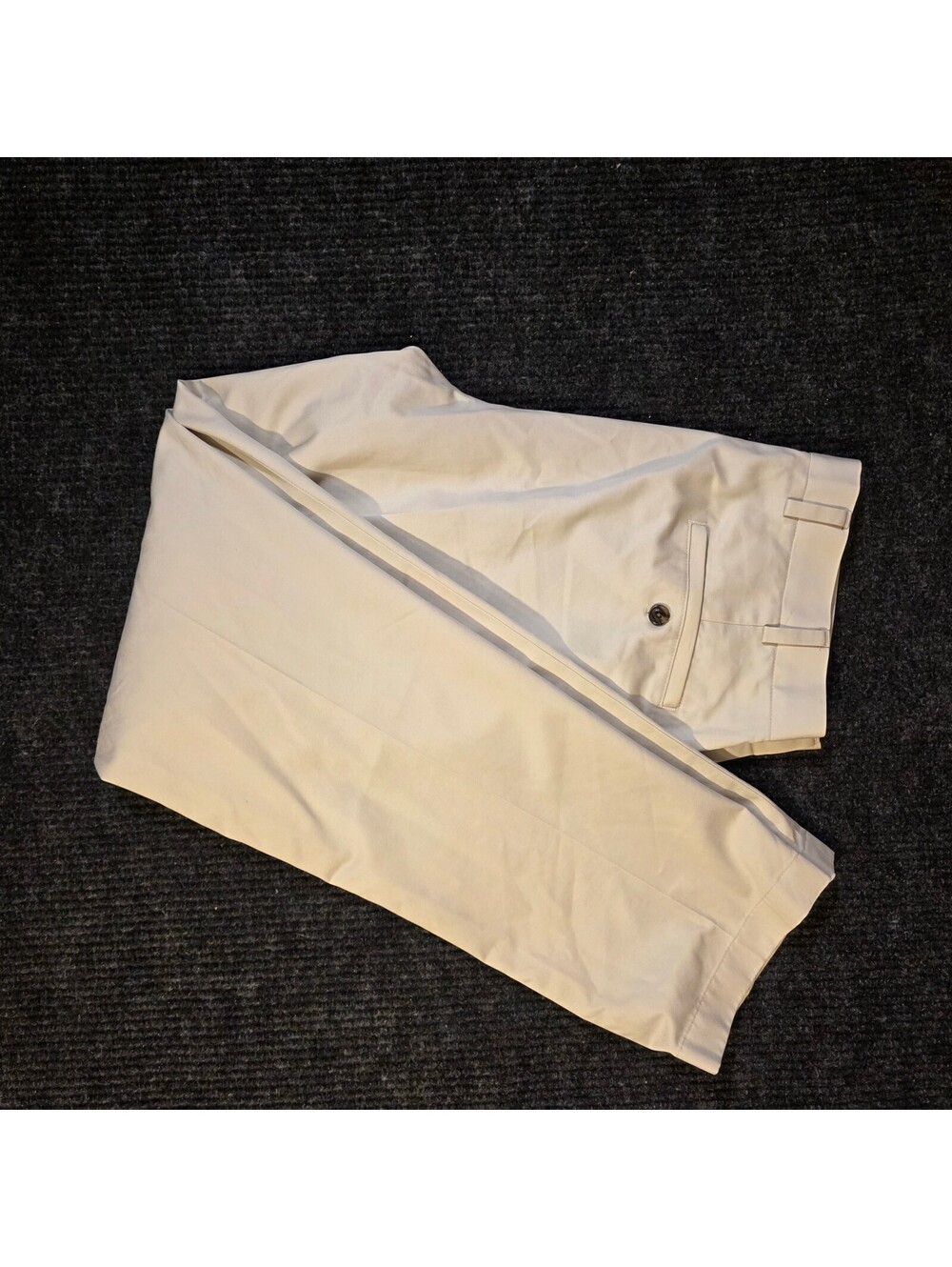 Brooks Brothers Lightweight Advantage Chino Pants W36 L32 Cream